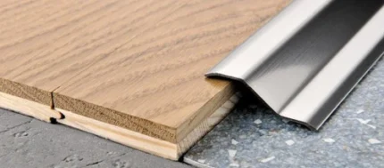 Profil trecere autoadeziv Profloor 712 Progress Profiles | inox si aluminiu | bara 2,7 m