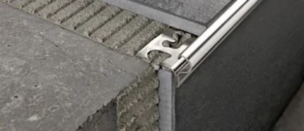 Profil treapta Prostyle Progress Profiles | inox si aluminiu, si pentru placi subtiri KL | bara 2,7 m