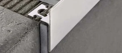 Profil treapta Protermstep Progress Profiles | inox si aluminiu | bara 2,7 m