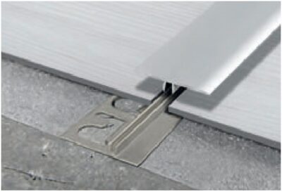 Prag slim LVT SOL 30P Progress Profiles | L 30-40 mm, sistem PROINSERT, decor lemn