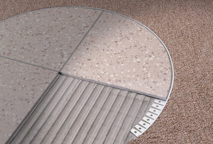 Profil curbabil Trimtec TR – soluție flexibilă și decorativă pentru finisaje curbe