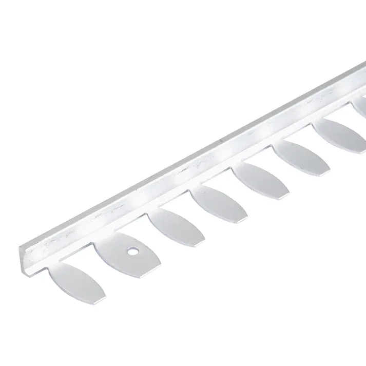 Profil curbabil arcada Trimtec TR Profilitec | muchie inox pentru arcade, goluri boltite si nise rotunde – bara 2,7 m Profil curbabil arcada Trimtec TR Profilitec | muchie inox pentru arcade, goluri boltite si nise rotunde – bara 2,7 m