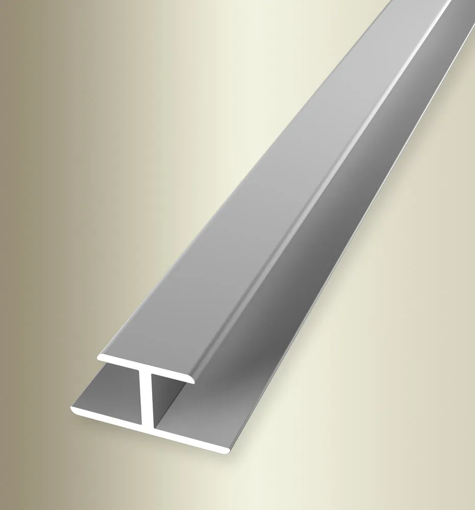 Profil H Küberit 176 | profil de imbinare 10,2 x 10,2 mm pentru panouri si placari – bara 2,55 m Profil H Küberit 176 | profil de imbinare 10,2 x 10,2 mm pentru panouri si placari – bara 2,55 m