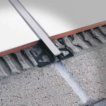Profil rost dilatatie gresie interior exterior Coflex CA Profilitec | vizibil 10 mm, pentru campuri mari de placi, trafic usor – bara 2,7 m