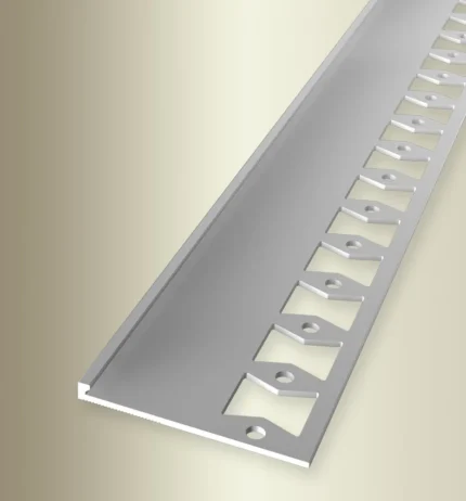 Profil rost sapa Küberit 985 | acopera rostul perimetral al sapei, 50 mm latime, h 4,2 mm – bara 3 m