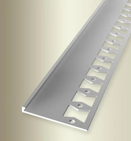 Profil rost sapa Küberit 986 | acopera rostul perimetral al sapei, 50 mm latime, h 4,7 mm – bara 3 m