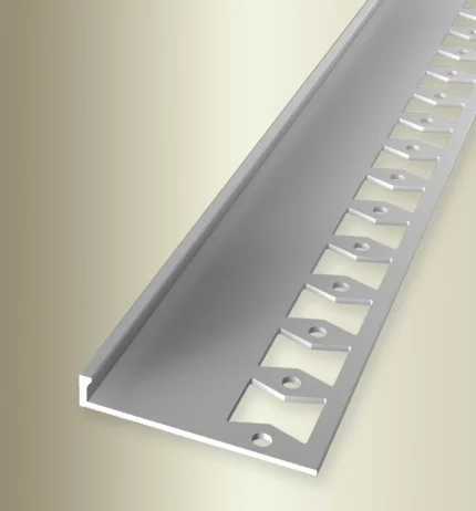 Profil rost sapa Küberit 988 | acopera rostul perimetral al sapei, 50 mm latime, h 7,7 mm – bara 3 m