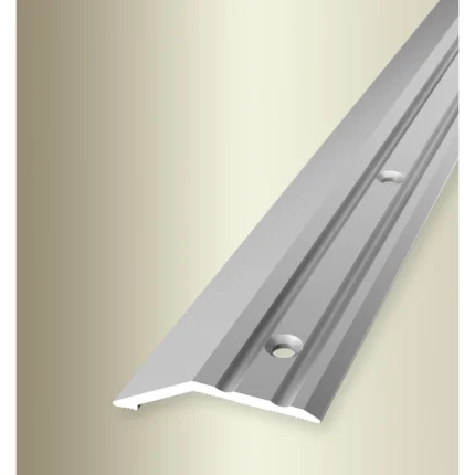 Profil terminatie laminat Küberit 244 | inchidere margine pardoseli pana la 8 mm, 39 x 8 mm, autoadeziv sau cu surub – bare 0,9-3 m