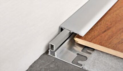 Profil terminatie parchet si LVT Terminal Pin Progress Profiles | aluminiu decor lemn, insert PIN