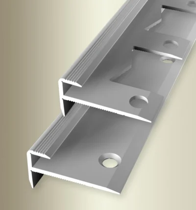 Profil treapta Küberit 807 | nas de treapta aluminiu, protectie muchie – bara 1 m si 2,5 m