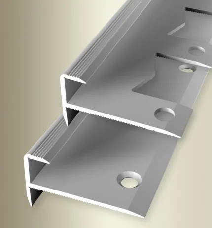 Profil treapta Küberit 810 | nas de treapta aluminiu anodizat – bara 1 m si 2,5 m
