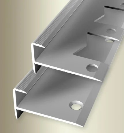Profil treapta Küberit 811 | nas de treapta aluminiu, sistem SBS – bare 1 / 2,5 m