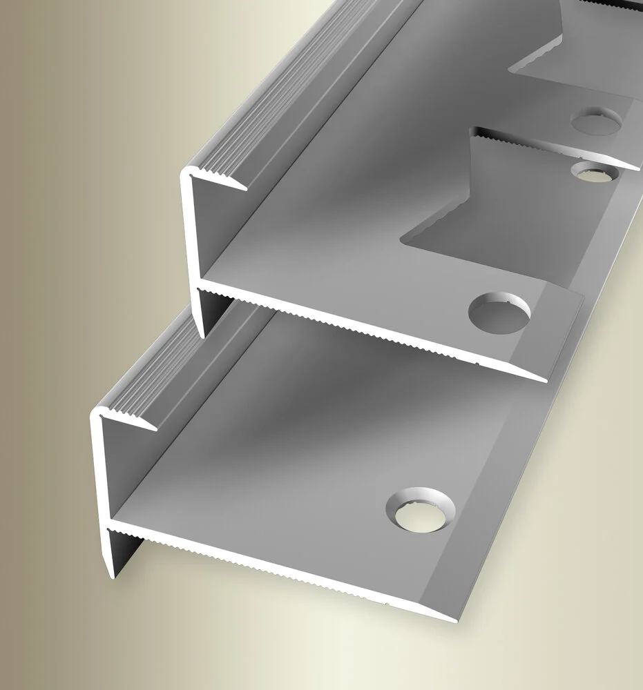 Profil treapta Küberit 812 | nas de treapta aluminiu, protectie muchie scara – bara 1 m si 2,5 m Profil treapta Küberit 812 | nas de treapta aluminiu, protectie muchie scara – bara 1 m si 2,5 m