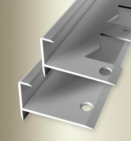 Profil treapta Küberit 813 | nas de treapta aluminiu, sistem SBS – bare 1 / 2,5 m