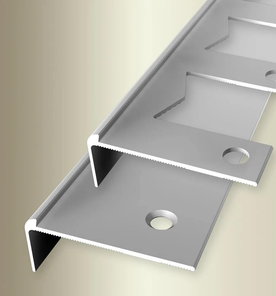 Profil treapta Küberit 859 | nas 18,5 mm cu colturi rotunde prefabricate si varianta curbabila – bare 1 / 2,5 / 5 m Profil treapta Küberit 859 | nas 18,5 mm cu colturi rotunde prefabricate si varianta curbabila – bare 1 / 2,5 / 5 m