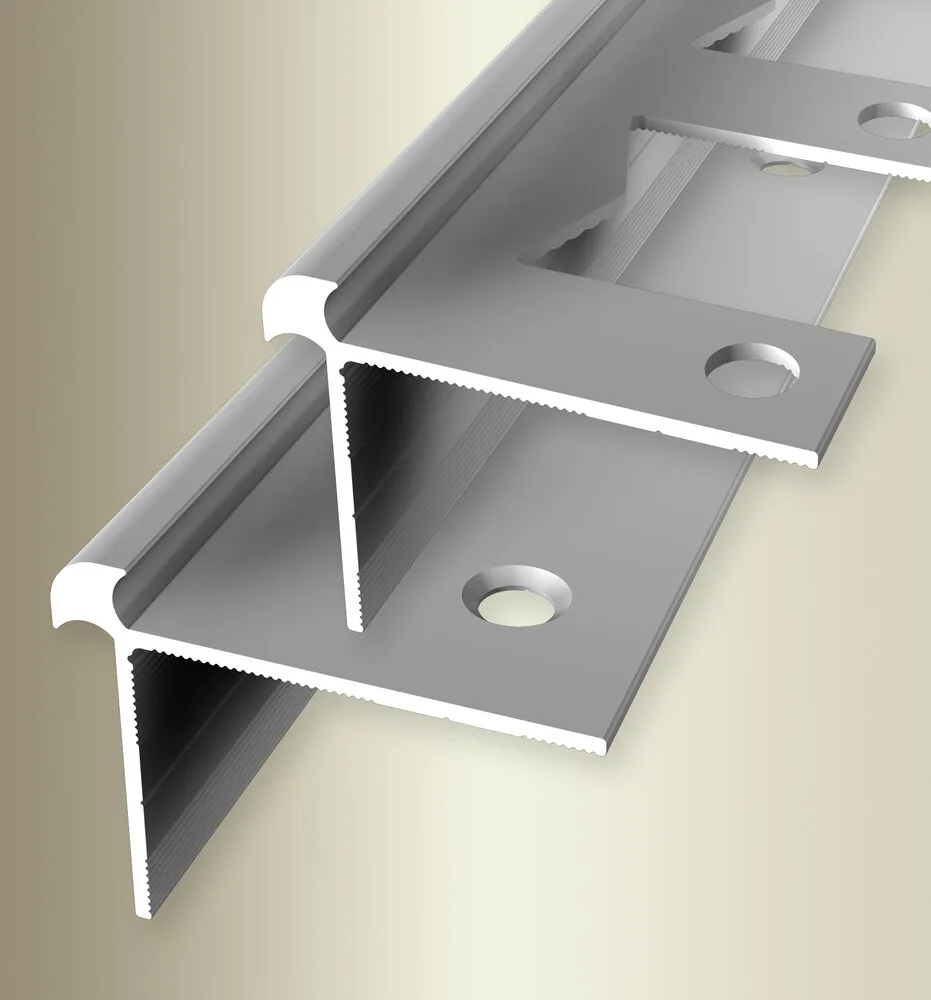 Profil treapta Küberit 873 | nas 32 x 32 mm, cu varianta curbabila EB – bare 1 / 2,5 / 5 m Profil treapta Küberit 873 | nas 32 x 32 mm, cu varianta curbabila EB – bare 1 / 2,5 / 5 m