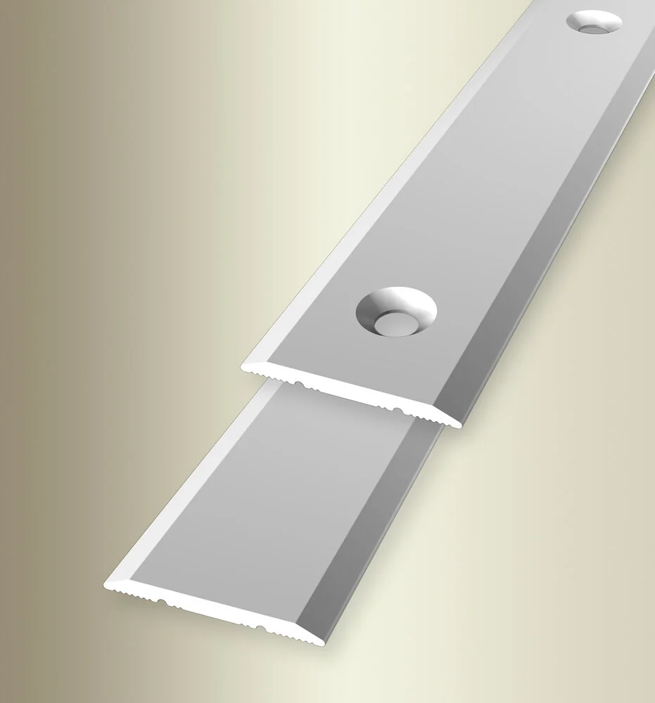 Profil trecere aluminiu Küberit 442 | banda 30 mm, gauri ascunse pentru surub sau autoadeziv Profil trecere aluminiu Küberit 442 | banda 30 mm, gauri ascunse pentru surub sau autoadeziv