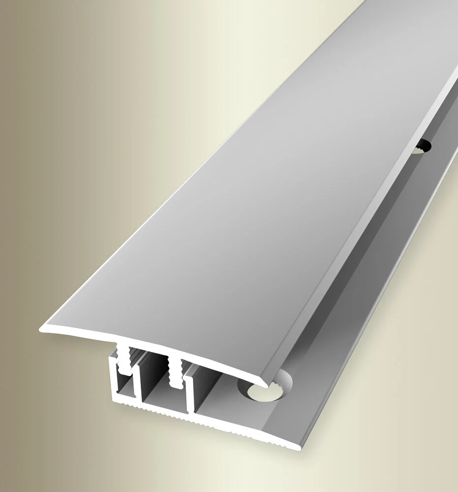 Profil trecere Design-Clip Plus Küberit 678 | surub ascuns / clips, fara suruburi vizibile – bara 1 m Profil trecere Design-Clip Plus Küberit 678 | surub ascuns / clips, fara suruburi vizibile – bara 1 m