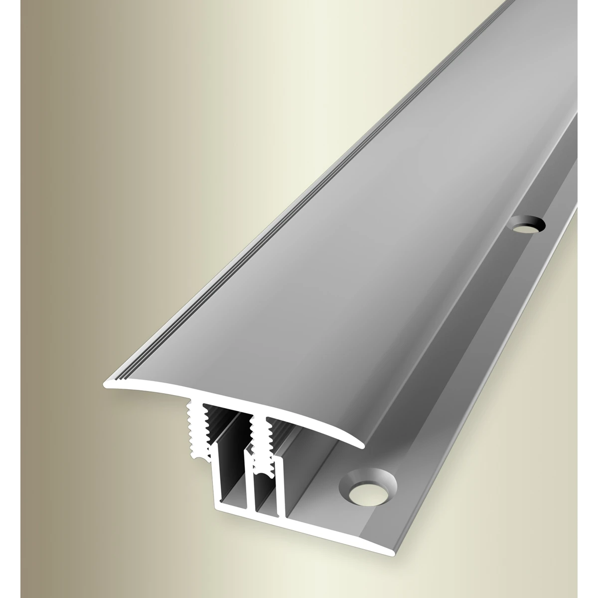 Profil trecere Euro-Clip Plus Küberit 568 | SET complet TOP + baza inclusa, pardoseli 8-14 mm – bare 0,9-3 m Profil trecere Euro-Clip Plus Küberit 568 | SET complet TOP + baza inclusa, pardoseli 8-14 mm – bare 0,9-3 m