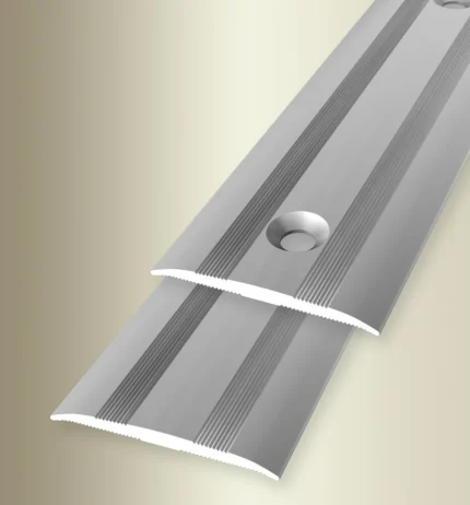 Profil trecere ingust aluminiu Küberit 440 | banda 25 mm discreta, autoadeziv sau cu surub
