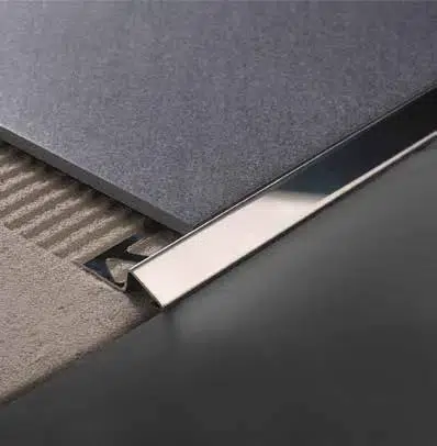 Profil trecere cu diferenta de nivel Zerotec ZR Profilitec | vizibil 15,5-22,5 mm, inox, aluminiu, alama – bara 2,7 m