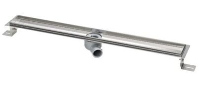 Corp de rigola in L pentru dus Proshower Base L Progress Profiles | inox, AISI 304, pentru dus la nivelul pardoselii