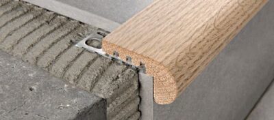 Profil de treapta din lemn Prostair Wood Progress Profiles | stejar natural pe baza de aluminiu