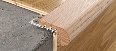 Profil de treapta din lemn Prostair Wood Progress Profiles | stejar natural pe baza de aluminiu