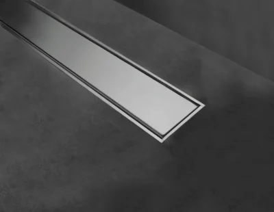 Rigola dus 100 cm completa Showertec STL Profilitec | corp inox AISI 316, capac 16 finisaje sau placabil