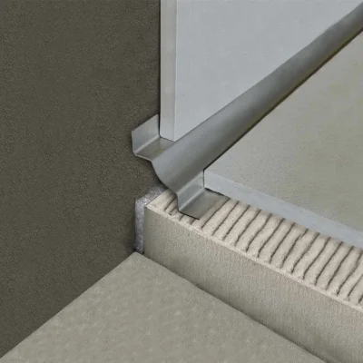 Plinta sanitara din inox Sanitec SB Profilitec | racord concav perete-pardoseala la placare