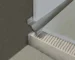 Scafa igienica inox Sanitec SB Profilitec racord perete pardoseala la placare PROFILITEC picuratoare plinte coltare terminatii profile profesionale