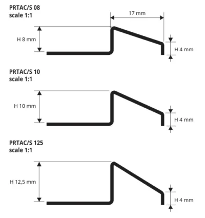 Profil mocheta Procarpet Progress Profiles | inox si aluminiu | bara 2,7 m