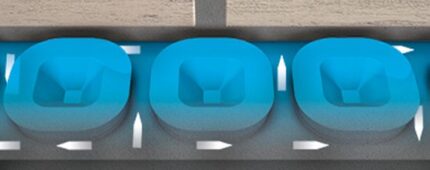 PRODESO® HEAT MEMBRANE | profile terasa | PROGRESS PROFILE