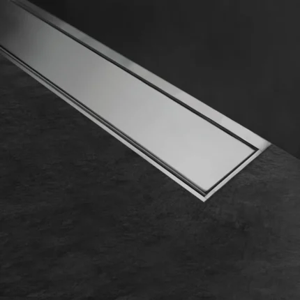 Rama finisare rigola dus Showertec STL-F Profilitec | protectia cantului de gresie 6-20 mm, inox sau aluminiu anodizat, L 600-1200 mm