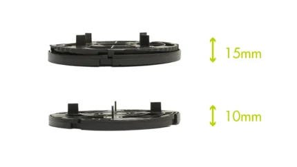 SUPT / SUPT4 suport plat reglabil podea flotanta UPTEC Ground | 10-15 mm, extensibil cu SUPB pana la 30 mm, reglaj fin 0,5 mm fara cheie