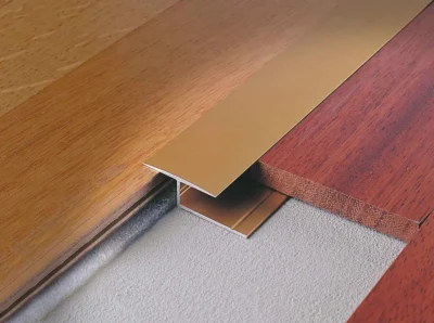 Profil rost dilatare parchet flotant Woodtec LG Profilitec | vizibil 30 mm, imbinare doua parchete – bara 2,7 m